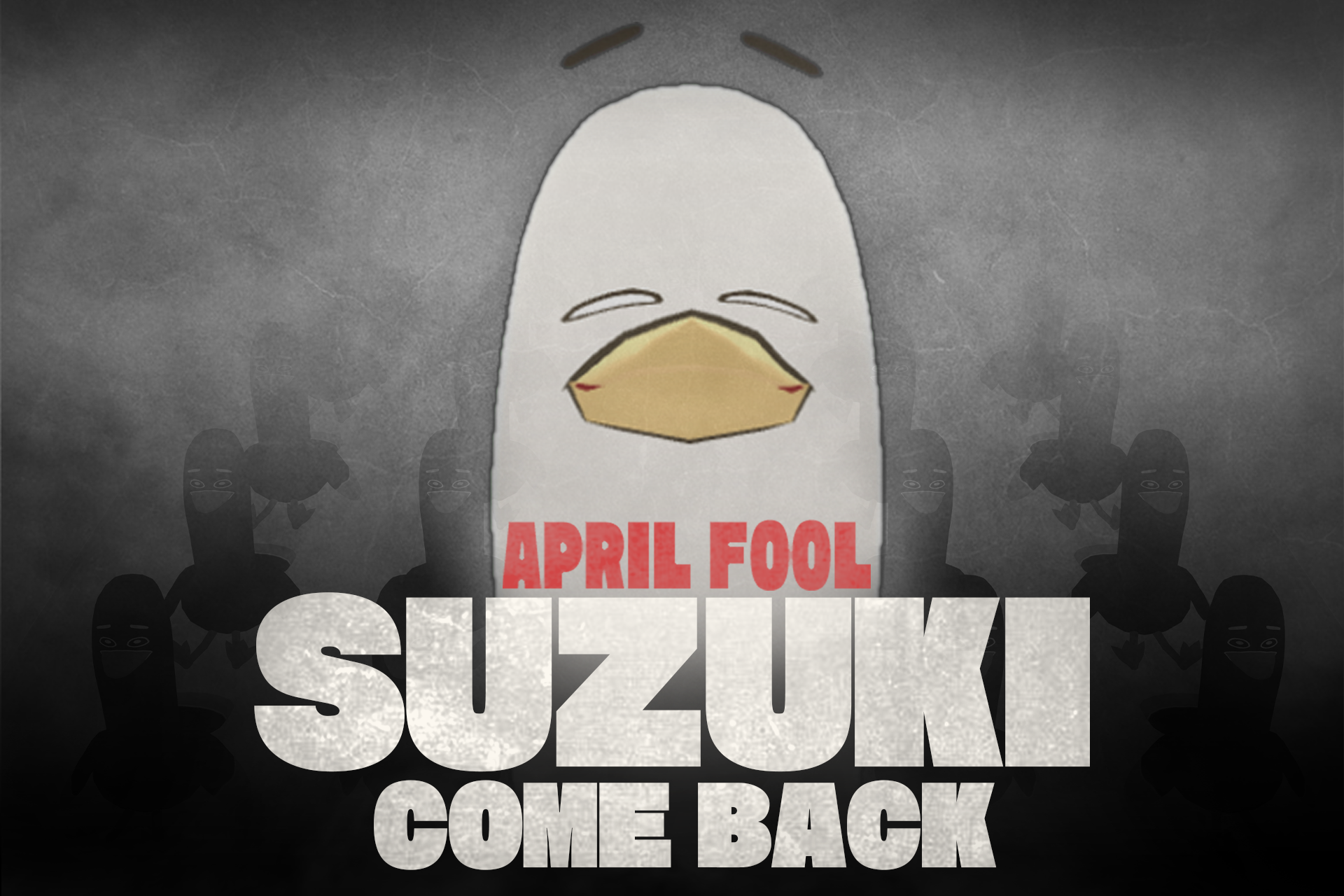 カモメのスズキさんのかぶりもの COME BACK