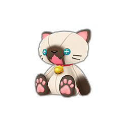 小さなシャムねこさん